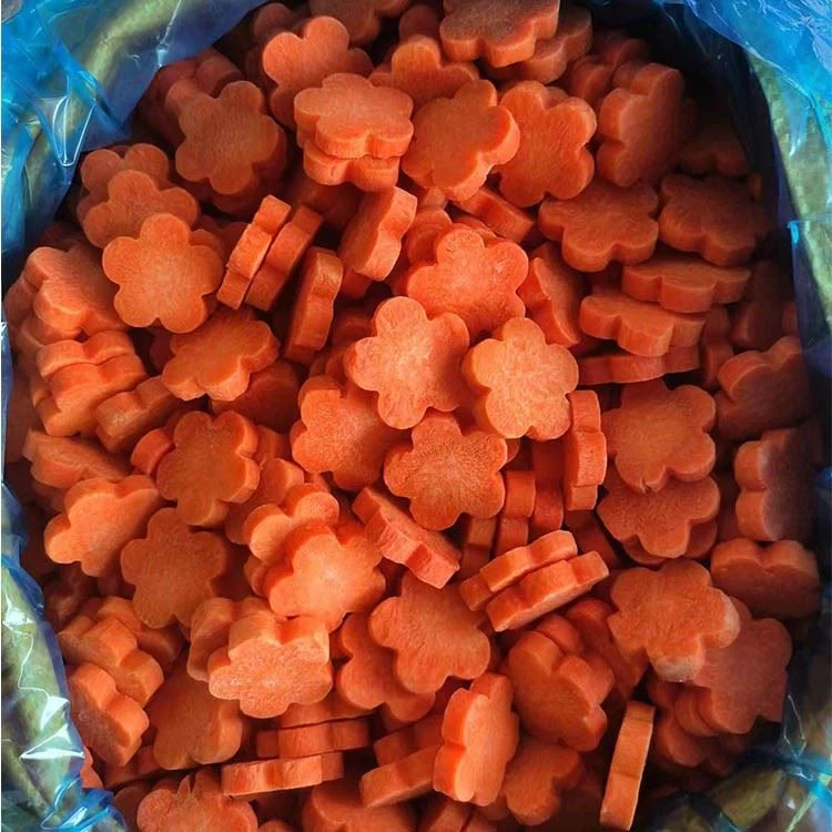 freezing home grown carrots