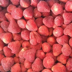 Carton de căpșuni congelate